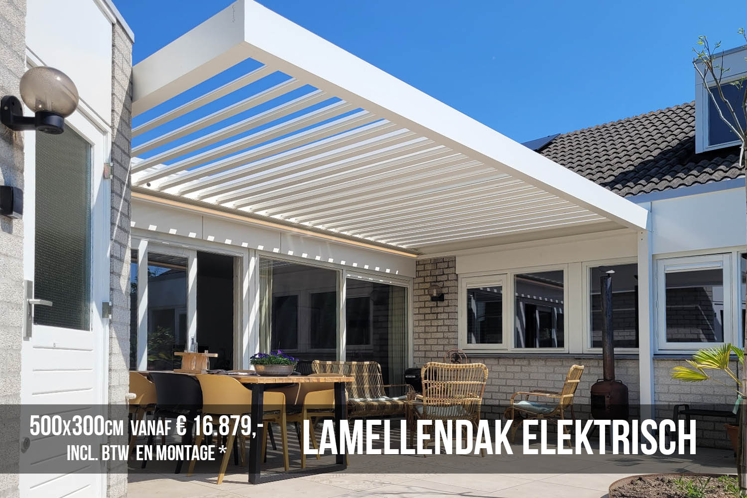Lamellendak Elektrisch